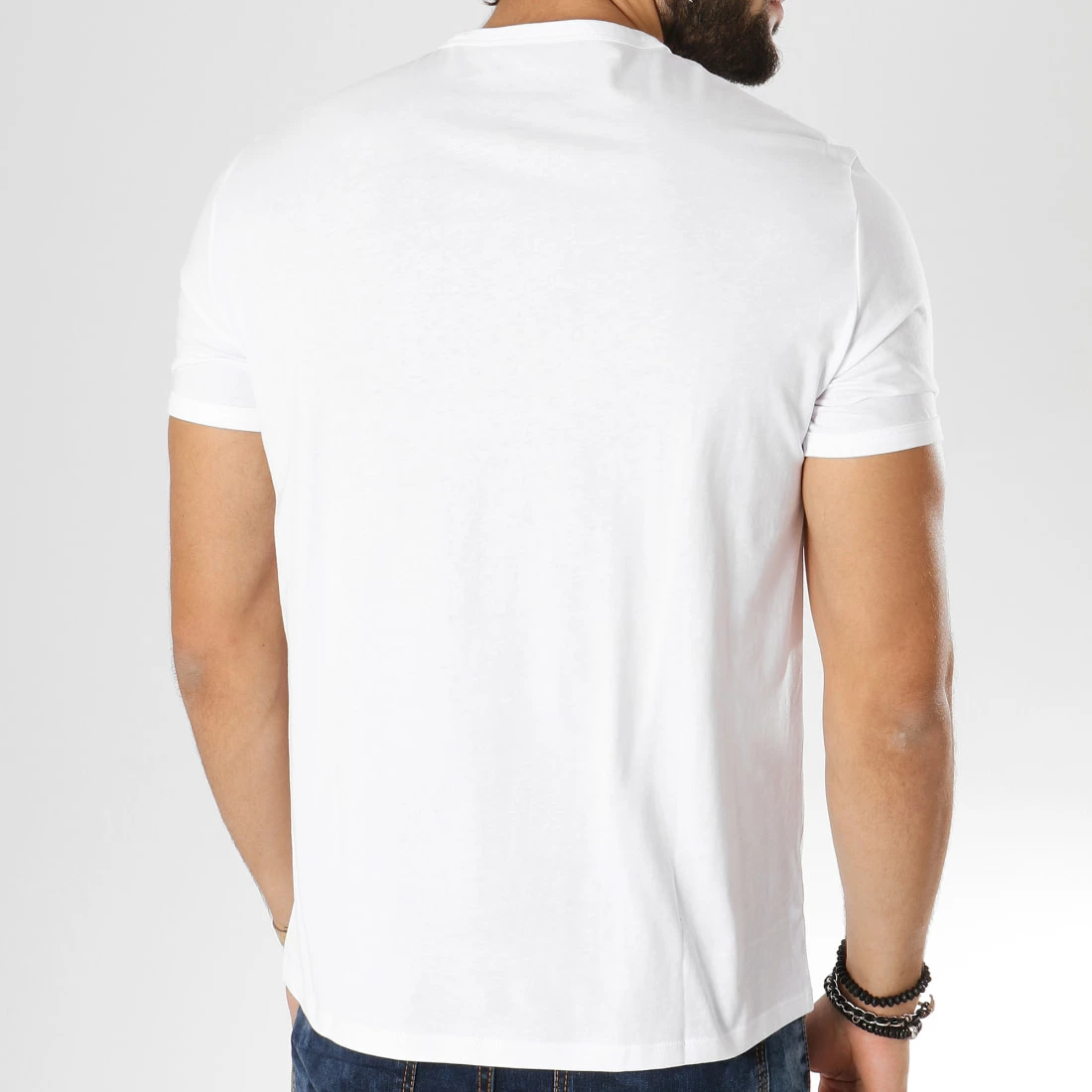 Sortie ⭐ Tee 👕 Shirt 8NZT76-Z8H4Z Blanc de Armani Exchange 💯 – Image 5