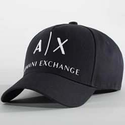 Bon marché ❤️ Casquette 954039 Bleu Marine de Armani Exchange 🛒