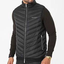 Acheter 🔥 Doudoune Sans Manches 8NZQ52-ZNW3Z Noir de Armani Exchange 💯