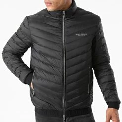 Meilleure vente 🧨 Doudoune 8NZB52-ZNW3Z Noir de Armani Exchange 🧨