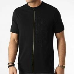 Budget 🥰 Tee 👚 Shirt 3LZTBD-ZJ3VZ Noir de Armani Exchange 🔥