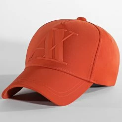 Promo 😉 Casquette 954079 Orange de Armani Exchange 👏