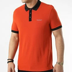 Coupon 🔔 Polo Manches Courtes 3LZFLC Orange de Armani Exchange 🎁