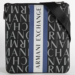 Remise 😉 Sacoche 952397 CC831 Noir de Armani Exchange ❤️
