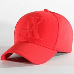 Remise 💯 Casquette 954079-CC518 Rouge de Armani Exchange 🔔