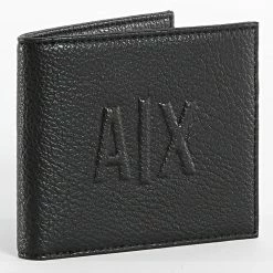 Le moins cher ✨ Portefeuille 958097 Noir de Armani Exchange 💯
