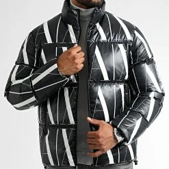 Acheter 😉 Doudoune Capuche 8NZBP8-ZNULZ Noir de Armani Exchange 👍