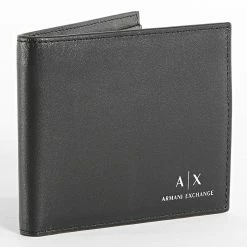 Meilleure affaire 🌟 Portefeuille 958097 Noir de Armani Exchange 😉