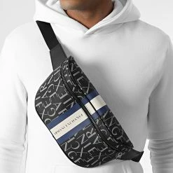 Le moins cher ⭐ Sac Banane 952398 Noir de Armani Exchange ✔️