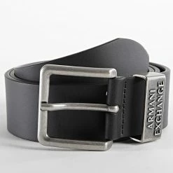 Le moins cher ⭐ Ceinture 951186-CC528 Noir de Armani Exchange ⭐